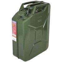 Faithfull Green Jerry Can - Metal 20L, Green