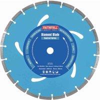 Faithfull Contract Diamond Blade 300Mm, Multi