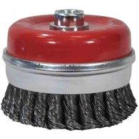 Faithfull Wire Cup Brush T/Knot 100X M14X2 0,50Mm, Multi