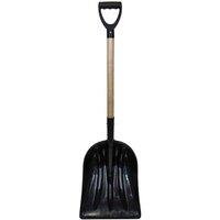 Faithfull Plastic Debris Shovel - Wood Handle, Multi
