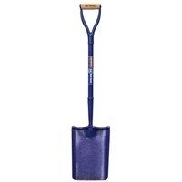 Faithfull All Steel Shovel Taper 2Myd Treaded, Blue