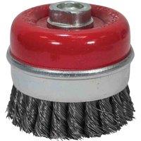 Faithfull Wire Cup Brush T/Knot 80 X M14X2 0,5Mm, Multi