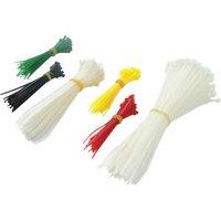 Faithfull Cable Ties - Barrel(400), Multi