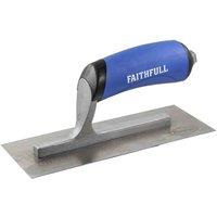 Faithfull S/S Pre-worn Midget Plaster Trowel 8X3, Multi