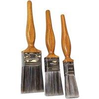 Faithfull Superflow Synthetic Paint Brush 3Pc Set, Multi