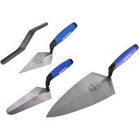 Faithfull 4Pc Builders Trowel Set, Multi