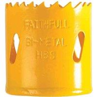 Faithfull Varipitch Holesaw 40Mm, Yellow