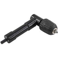 Faithfull Right Angled Drill Chuck 3/8In Kless, Black