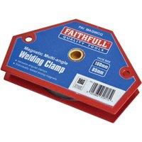 Faithfull Welding Magnet Quick Clamp 100 X 65, Multi