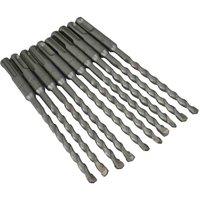 Faithfull Sds Drill 7Mm X 100Wl X 160Mm Bulk(10), Silver