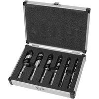 Faithfull Comb Auger Bit Set 6Pc 10-25Mm Stubby, Multi