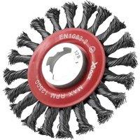 Faithfull Wire Conical Brush 115Mm Xlock, Multi