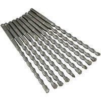 Faithfull Sds Drill 10Mm X 150Wl X 210Mm(10), Silver