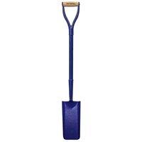 Faithfull All Steel Cable Laying Shovel Myd, Blue