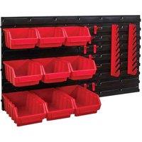 Faithfull 12Pc Storage Bin Set, Multi