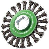 Faithfull Wire Conical Brush 115Mm Xlock Ss, Multi