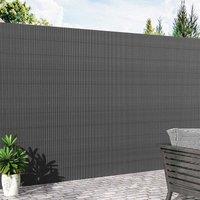 Gardensanctuary 180Cm Black High-quality Materials Sun-blocked Privacy Fence Screen Panels