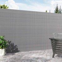 Gardensanctuary 150Cm Grey High-quality Materials Sun-blocked Privacy Fence Screen Panels