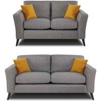 Modern Home Loscoe 3 2 Seater Set Charcoal, Grey