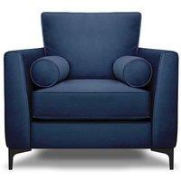 Modern Home Ezra Armchair Navy, Blue