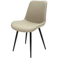 World Furniture Set Of 2 Richmond Dining Chair - Stone PU