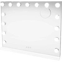 Monster Shop LED Bluetooth Mirror - 58 X 46Cm, White