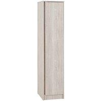 Seconique Malvern 1 Door Wardrobe - Urban Snow, Multi