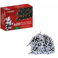 The Christmas Workshop 600 LED White Chaser Lights, White
