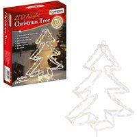 The Christmas Workshop Led Acrylic Christmas Tree Light, White