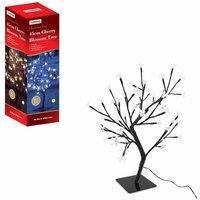 The Christmas Workshop 45Cm 48Led Blossom Tree- Blue & White, Blue