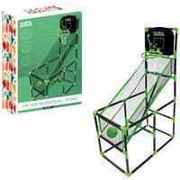 Global Gizmos Green Black Arcade Basketball Stand, Multi