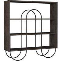 FWStyle Norfolk Console Sideboard Display Unit Dark Coffee, Brown