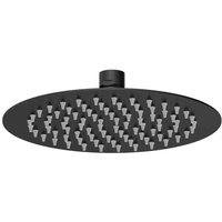 nuie Fixed Shower Head - Black, Black