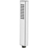 nuie Shower Accessories Easy-Clean Handset - Chrome, Silver