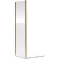 nuie 1900 x 1000mm Side Panel, Brown