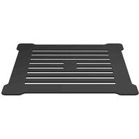nuie Square Shower Waste Black Top - Black, Black