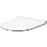 nuie Round Sandwich Soft Close Toilet Seat, White