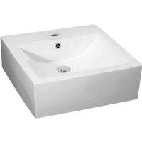 nuie Square Basin 460x470x160mm, White