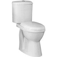 nuie Doc M Pan Cistern and Seat, White