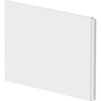 nuie Shower Bath End Panel (700mm), White