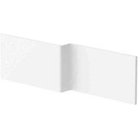 nuie Shower Bath Front Panel (1800mm), White