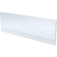 nuie Straight Bath Front Acrylic Panel 1600x510x25mm, White