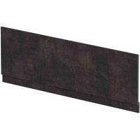 nuie Straight Front Panel & Plinth (1700mm) - Metallic Slate, Grey