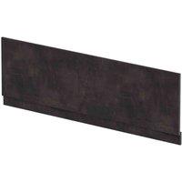 nuie Straight Front Panel & Plinth (1800mm) - Metallic Slate, Grey