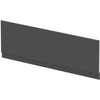 nuie Straight Front Panel & Plinth (1800mm) - Graphite Grey, Grey