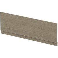 nuie Straight Front Panel & Plinth (1800mm) - Solace Oak, Brown
