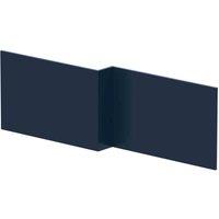 nuie 1700mm Square Shower Bath Front Panel, Blue