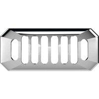 nuie Carlton Overflow Grill - Chrome, Silver