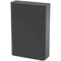 nuie 550mm WC Unit - Soft Black, Black