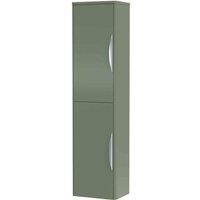 nuie 350mm Tall Unit - Satin Green, Green